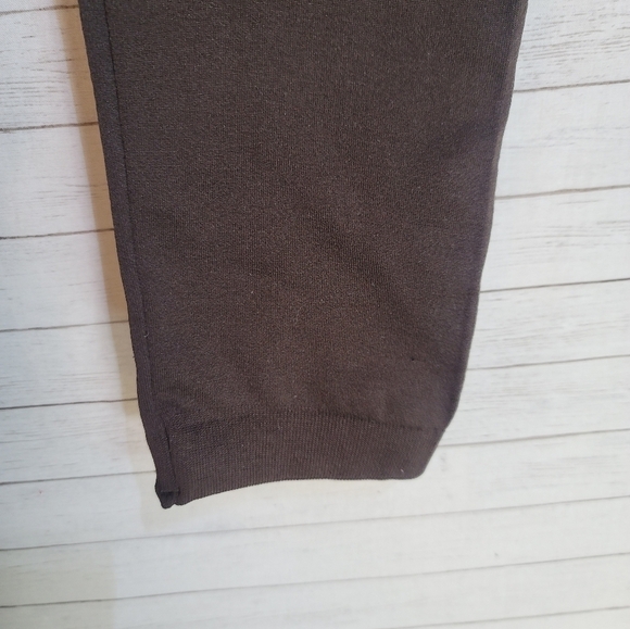 ONE5ONE BROWN FLEECE LINED LEGGINGS, sz SMALL/MEDIUM - Picture 6 of 9